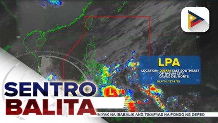 LPA sa loob ng PAR, malaki na ang posibilidad na maging bagyo ayon sa PAGASA