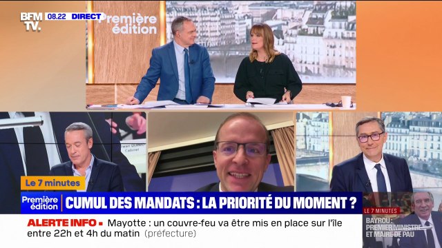 7 MINUTES POUR COMPRENDRE - François Bayrou relance le débat autour du cumul des mandats