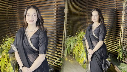 Dia Mirza Graces The Grand Success Bash Of IC 814: The Kandahar Hijack In A Black-Beauty Saree Look