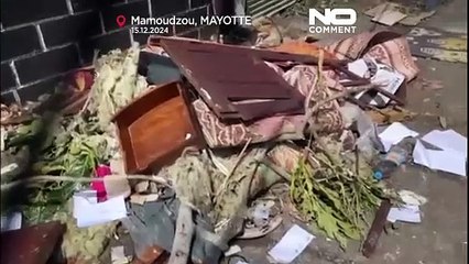 مايوت المنكوبة: إعصار "شيدو" يسبب دمارا واسعا في الجزيرة