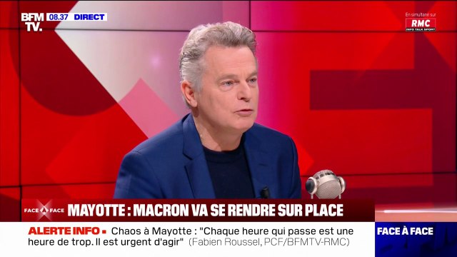 Cyclone Chido à Mayotte: Où sont les gens? Cette île est surpeuplée, et ils ne sont pas là , déclare Fabien Roussel