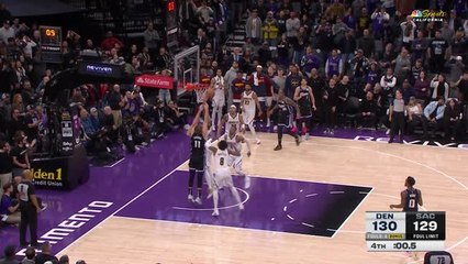 Crazy ending sees Nuggets survive Kings fightback