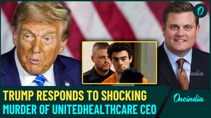 Trump Breaks Silence on Murder of UnitedHealthcare CEO: 'Terrible...' - Controversial Statements Out