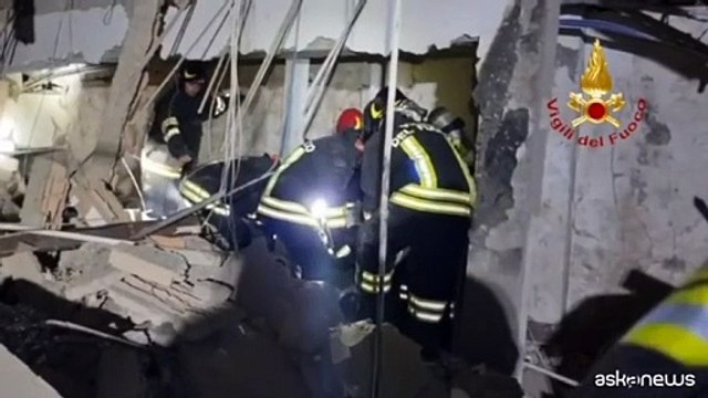 Esplosione e crollo di una villetta ad Aprilia (Latina), tre morti