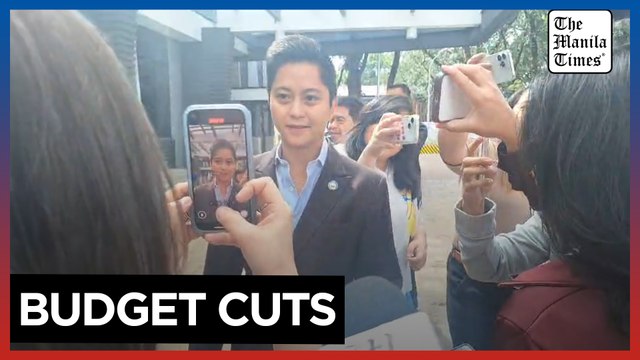 Sandro Marcos on budget cuts