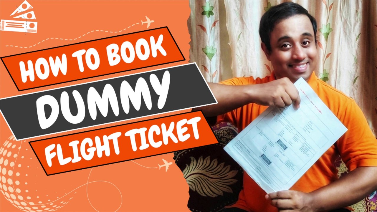 Dummy Flight Ticket for Schengen Visa | How to book Dummy Flight Ticket | Book Dummy Tickets Easily