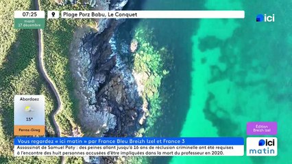 17/12/2024 - ICI Matin France Bleu Breizh Izel en vidéo