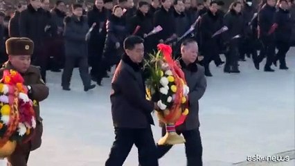 Nordcorea, cerimonia per Kim Jong Il nell'anniversario della morte