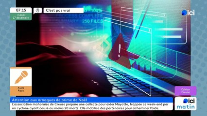 17/12/2024 - ICI Matin France Bleu Creuse en vidéo