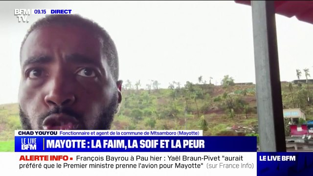 Mayotte: Nous sommes livrés à nous-mêmes depuis 4 jours , déplore Chad Youyou, agent de la commune de Mtsamboro
