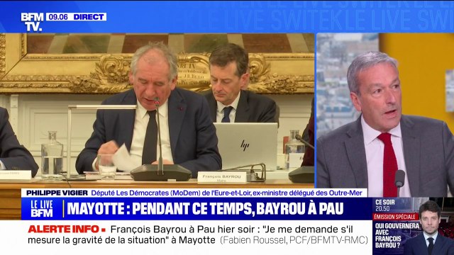 Philippe Vigier, ex-ministre des Outre-Mer (MoDem): Il faut une loi Mayotte d'urgence