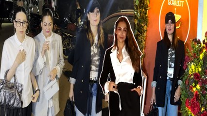 Malaika Arora के Restraunt में देर रात मस्ती करती दिखीं Kareena-Karisma, Video Viral