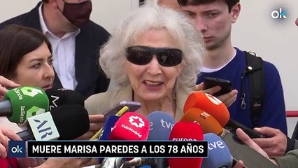 Muere Marisa Paredes a los 78 años