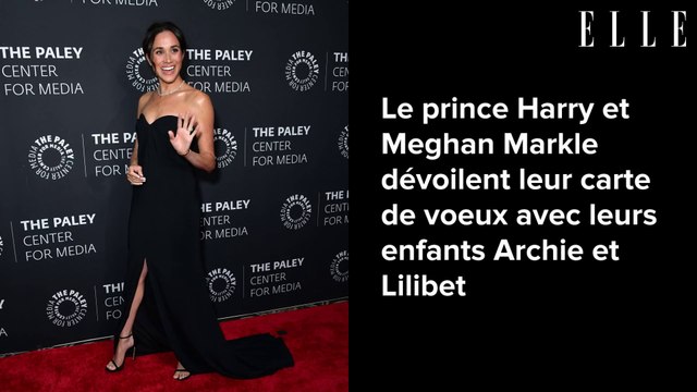 Le prince Harry et Meghan Markle dévoilent leur carte de voeux avec leurs enfants Archie et Lilibet