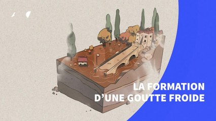 Comment se forme une "goutte froide", ce phénomène qui peut provoquer de fortes inondations ?