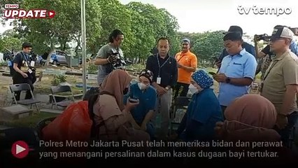 Polisi Telah Periksa Bidan dan Perawat RS Islam Jakarta di Kasus Dugaan Bayi Tertukar