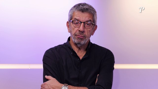 Michel Cymes en entretien avec Purepeople dans les locaux de Webedia