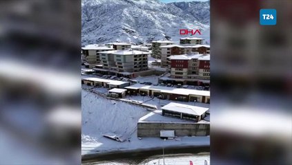 Artvin’in Yusufeli’nde kar kalınlığı 1 metreye ulaştı; okullar tatil edildi