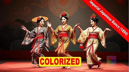 Imperial Japanese Dance (1894) | Grace of Japan: Imperial Dance | Old Movie
