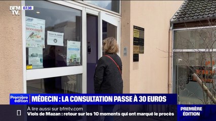 La consultation chez le médecin généraliste passe de 26,50 à 30 euros à partir du 22 décembre