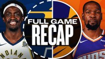 Game Recap: Pacers 120, Suns 111