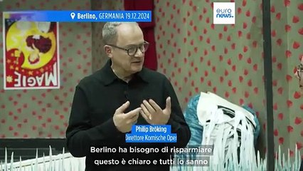 Berlino, il grido di dolore della Komische Oper per i tagli alla cultura