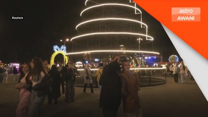 Pasar Krismas dibuka di Damsyik