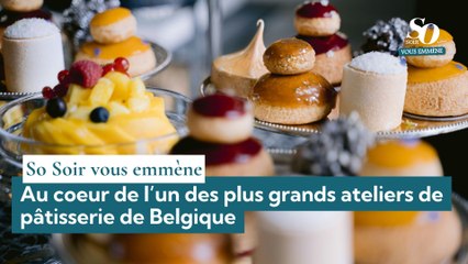 Au coeur de l’un des plus grands ateliers de pâtisserie de Belgique