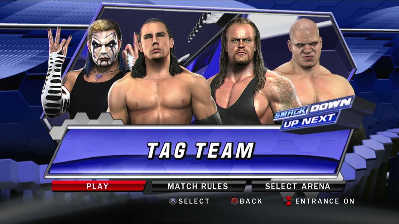 WWE Smackdown vs. Raw 2010 - The Hardy Boyz vs. The Brothers of Destruction