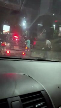 Buseros atacan a conductor en Tegucigalpa