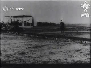 El primer vuelo en avión de los hermanos Wright (1903)