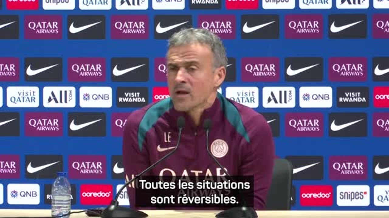 PSG - Luis Enrique sur Kolo Muani : "Toutes les situations sont réversibles"