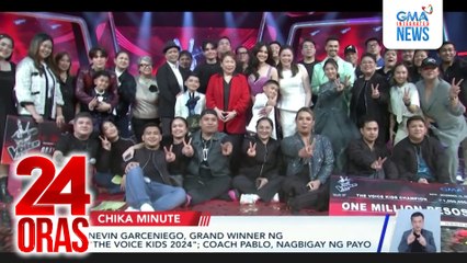 Ang Grand champions ng "The Voice Kids" at "The Clash 2024"; Friendship nina David Licauco at Dennis Trillo, atbp | 24 Oras