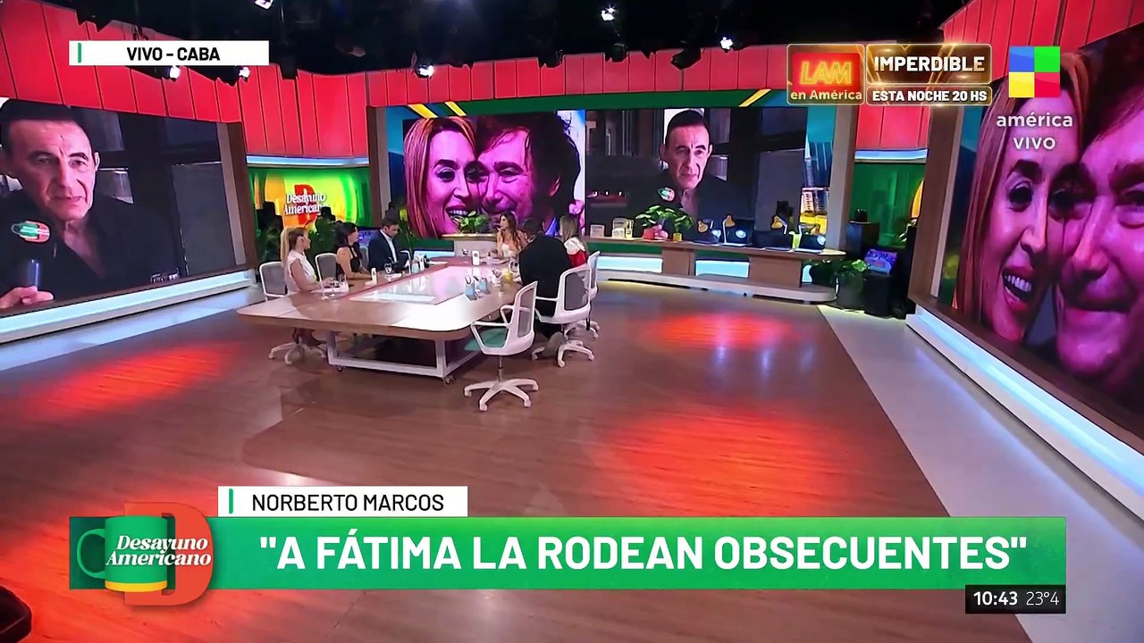 Norberto Marcos: "No tenemos diálogo con Fátima, fue un final muy triste"