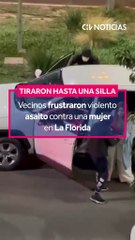 Así se organizaron los vecinos para evitar un atraco a una mujer
