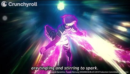 Shidou enters the flow state in a very colorful way in episode 35.