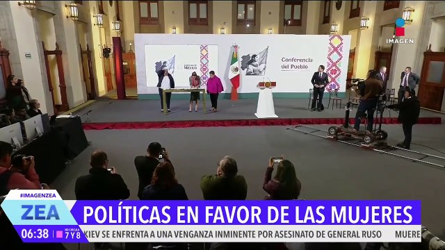 Sheinbaum firma decretos para promulgan leyes secundarias para alcanzar la igualdad sustantiva