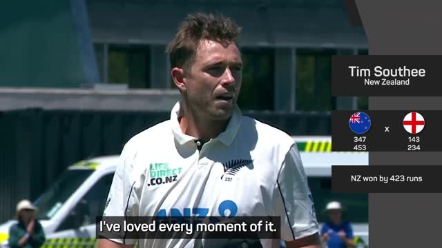 'It's been a great ride' - Southee bids farewell to cricket