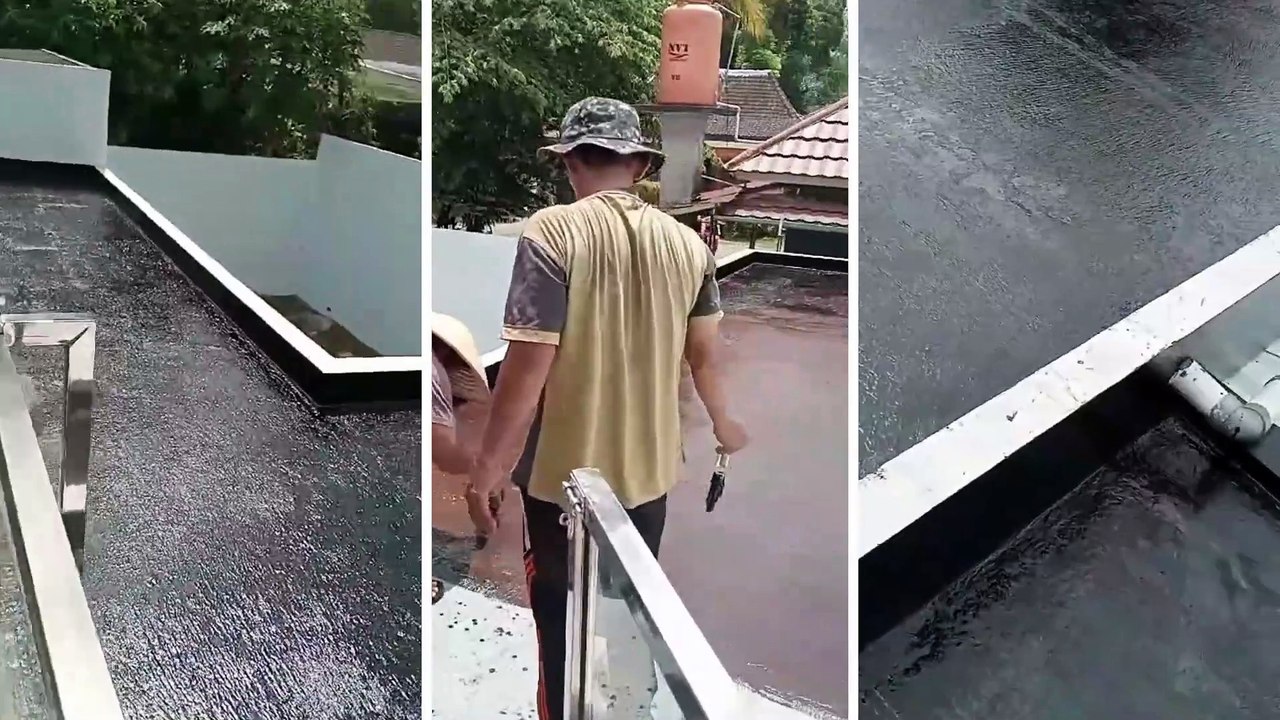 Cara Mudah Mengatasi Dak Beton Bocor dengan Waterproofing