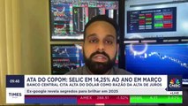 Copom publica ata com Selic a 14,25% ao ano em março de 2025; economista analisa