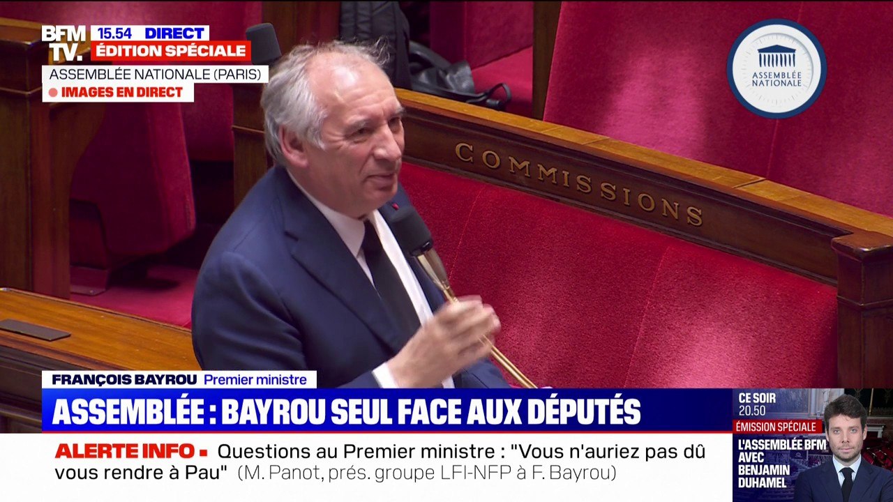 François Bayrou: "Je n'ai jamais cru que c'était dans la fiscalité que se trouvait la réponse à tous les problèmes du pays"