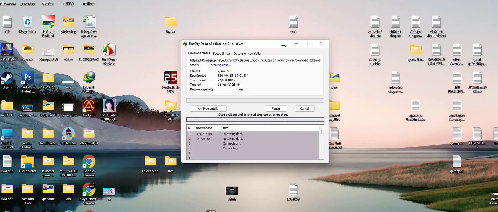Cara install simcities