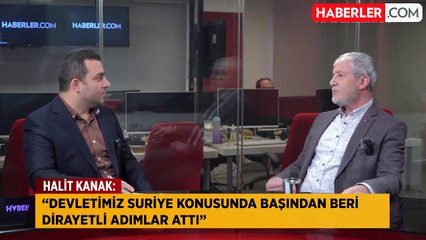 TDD Başkanı Kanak, Türkiye'de Suriye konusunda bir konunun yanlış bilindiğini söyledi