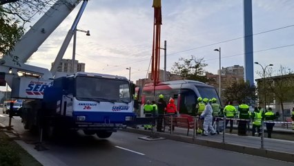 Fallece una menor tras ser atropellada por el tranvía en Zaragoza