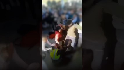 Vídeo | Así fue la agresión de un chico de 18 años a un agente de policía de Cuevas del Almanzora