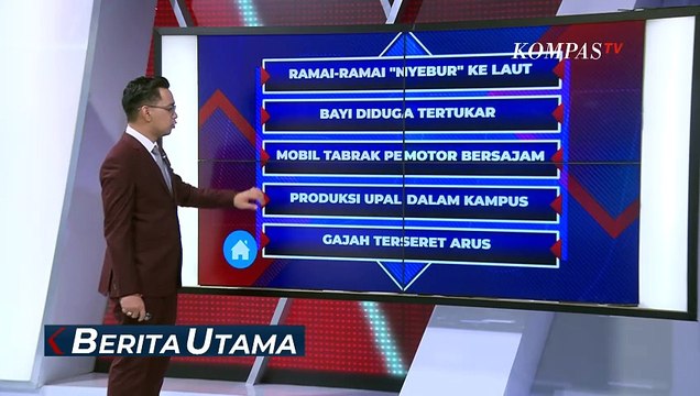 Mobil Tabrak Pengendara Motor Gara-Gara Geram Berseliweran Bawa Sajam!