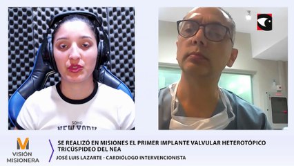 Se realizó en Misiones el primer implante valvular heterotópico tricúspideo del NEA