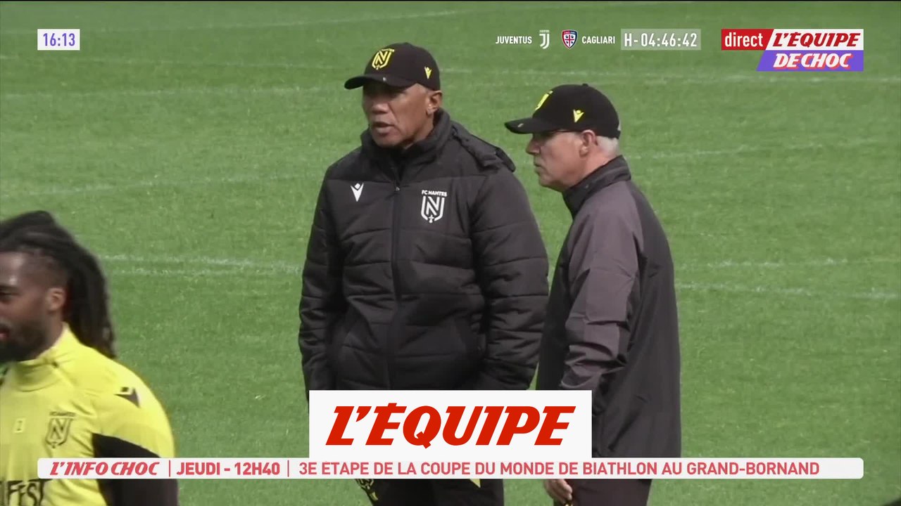 Kombouaré sur le banc contre Drancy - Foot - Coupe - Nantes