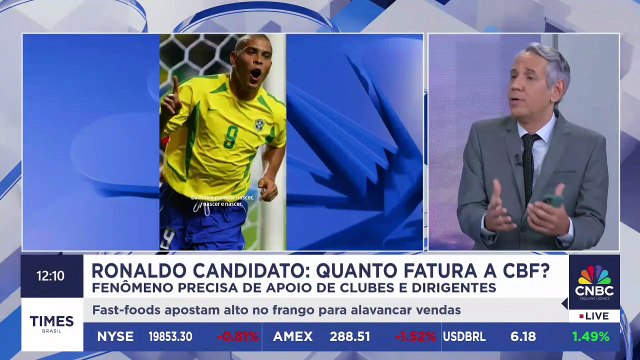 Ronaldo na CBF: Fenômeno como presidente pode fazer confederação ganhar mais dinheiro?