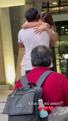 Macarena Rinaldi  festejo con Fede Hoppe y amigos